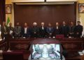 دیدار فرماندار شهرستان و شهردار انابد با وزیر ورزش و جوانان