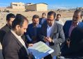 بازدید مدیرکل و رئیس شورای هماهنگی راه و شهرسازی خراسان رضوی از نهضت ملی مسکن شهر انابد