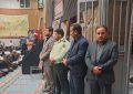 مراسم بزرگداشت شهدای خدمت در شهر انابد برگزار شد.